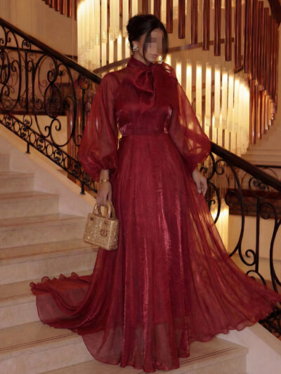 Red Organza